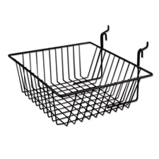 Small wire basket black finish
