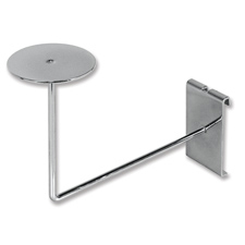 Hat displayer chrome finish