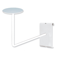 Hat displayer white finish