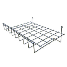 Straight wire shelf chrome finish