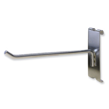 4" Long hook chrome finish