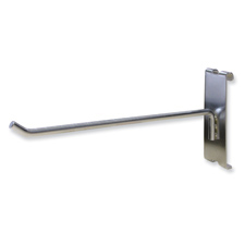 8" Long hook chrome finish