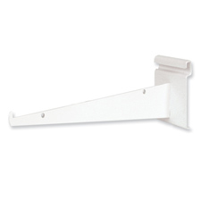 12" Shelf bracket white finish