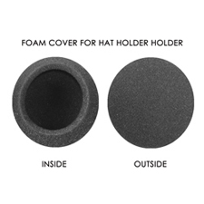 Foam covers for hat holders
