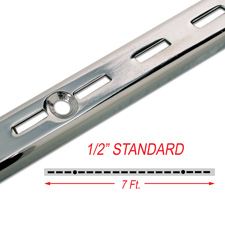 7Ft. 1/2" Slot heavy duty standard