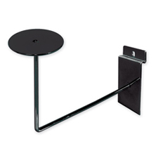 Hat display black finish