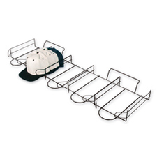 Slatwall cap displayer in black