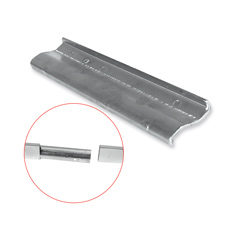 Splice for rectangular tubing