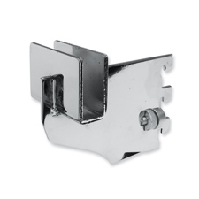 3" Hangrail bracket chrome finish