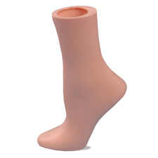 Womans high heel hosiery form ankle high