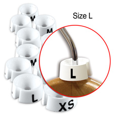 Snap on size marker "L"