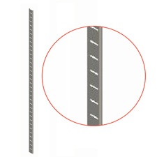 Metal slat strip