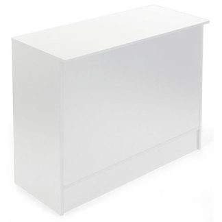 48" White Wrap Counter (CW4W-W)