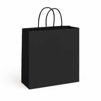 Miss Tote Kraft Bag in Black 16" x 6" x 12" (MISSTOTE BLKI)