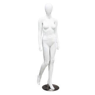 Glossy White Female Mannequin (GLW02)
