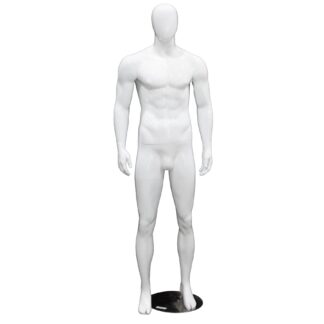 Glossy White Male Mannequin (GMW2)
