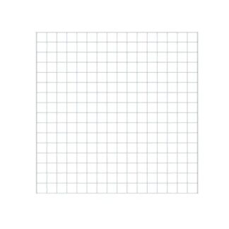 White Grid Panel (4 X 4)