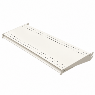 UNO Shelf 16"D x 48"W White Gondola Shelf (ST416SWI)