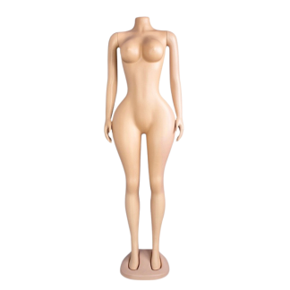 Brazilian Style Curvy Female Mannequin with Arms (BMFARMS)