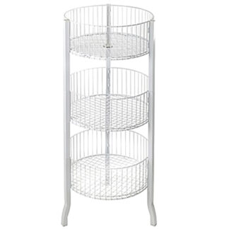 3-TIER BIN WHITE