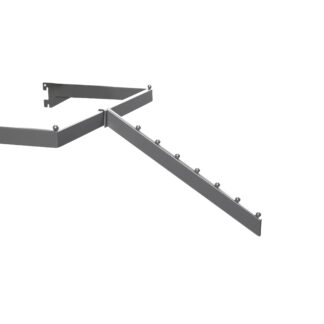 17" Waterfall for Flatbar in Grey