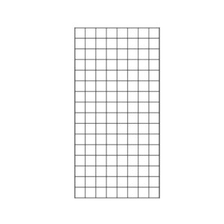 Black Gridwall Panel