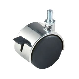 2" PLASTIC CASTER W/ BRAKE