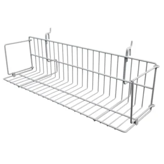 CD & Video shelf white finish