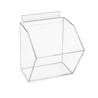 Acrylic Modular Bin for Slatwall (PDB66)