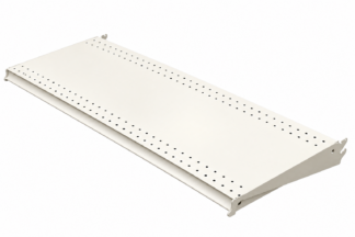 UNO Shelf 22"D x 36"W White Gondola Shelf (ST322SWI)